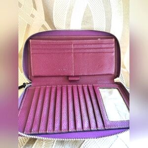 Lavemi Purple Leather Wallet